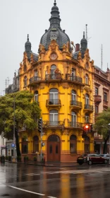 Captivating Yellow Building in Barroco Style | Nikon D850