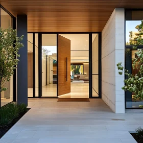 Modern Home Design Entrance