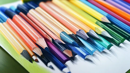 Spectrum of Colored Drawing Pencils