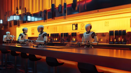 Automated Bar: Robots Serving Drinks