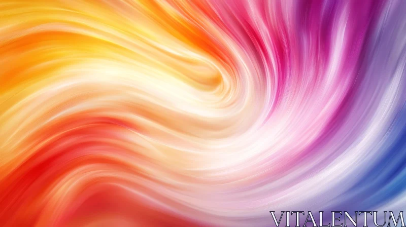 AI ART Abstract Colourful Flow