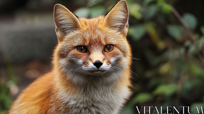 AI ART Fox in the Wild: A Portrait of Nature