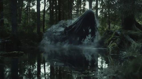 Phantom Veil in Forest Mirror