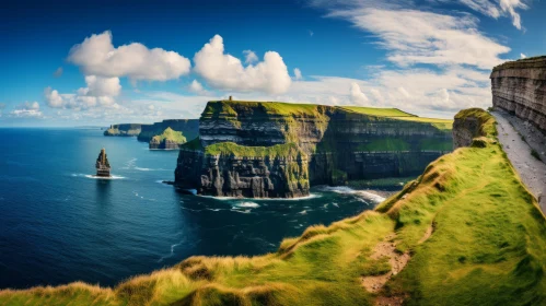 Coastal Cliffs of Moher in Ireland: A Captivating Natural Wonder