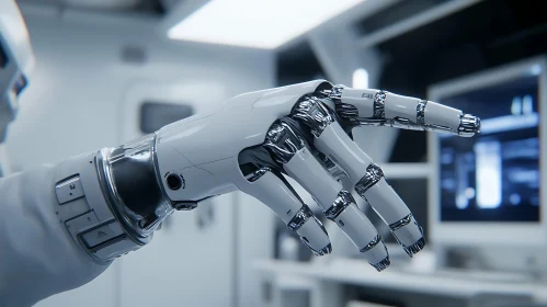 Robotic Hand Close-Up