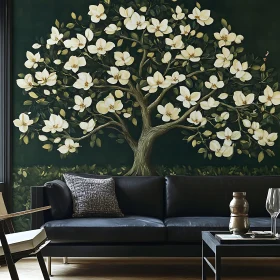 Blossom Tree Painting Interior Design