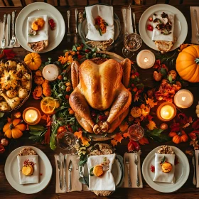 Autumn Harvest: A Thanksgiving Table Setting