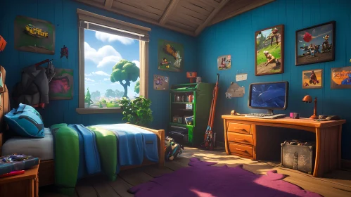 Cozy Bedroom Scene