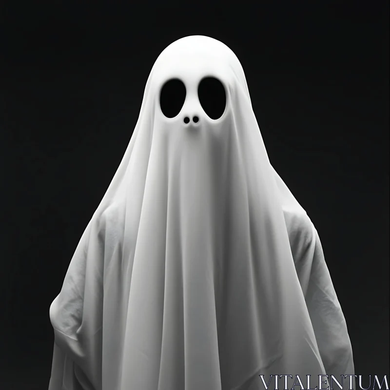 AI ART Simple Ghost Costume