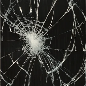 Fractured Reality: A Study in Broken Glass