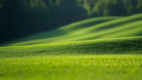 Serene Green Landscape