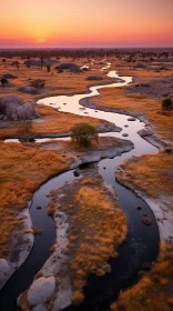 Mesmerizing Sunset in Namibia: A Captivating Nature Photography