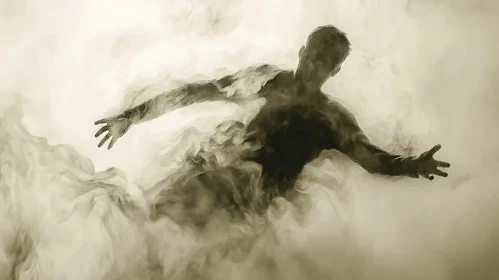 Smoky Figure Art