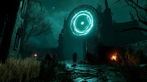 Mysterious Gate to Another World