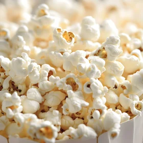 Detailed Image of Fluffy Popcorn Kernels