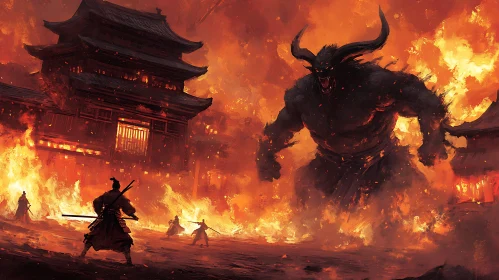 Infernal Showdown: Samurai vs Demon