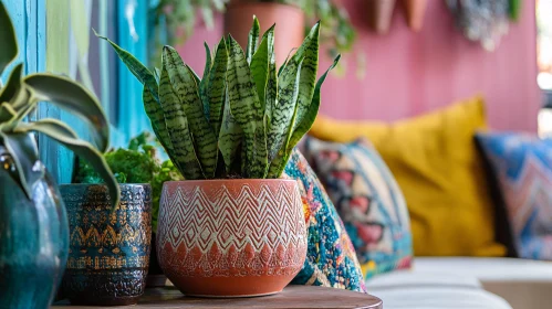 Potted Plants Home Interior