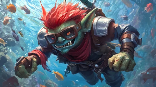 Goblin's Subaquatic Escapade