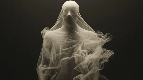 Figure in Translucent Veil