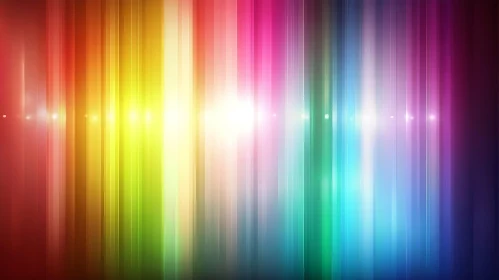Spectrum of Light Abstract Art