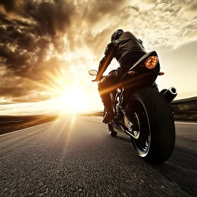 Sunset Ride: Motorcycle Adventure