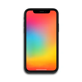 Mobile Phone with Rainbow Screen