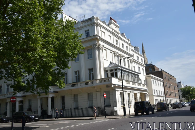 Historic London Architecture Street View Free Stock Photo