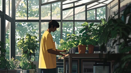 Indoor Gardening: Nurturing Life in a Greenhouse