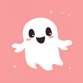 Cute Ghost Character Design