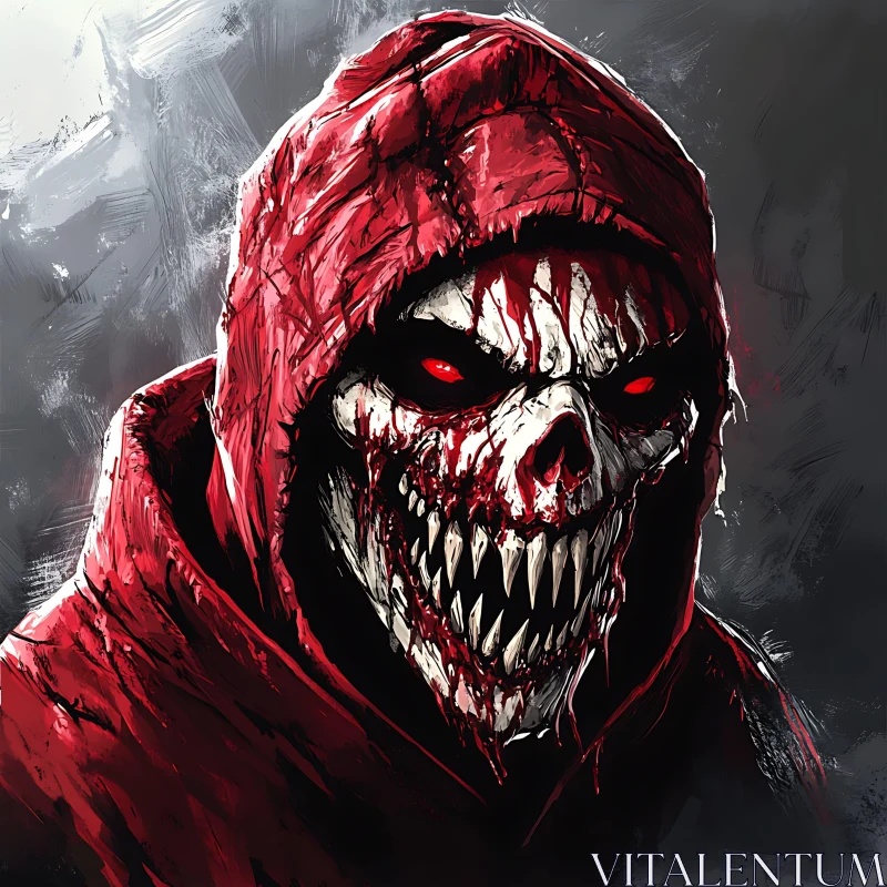 AI ART Red Hood Grim Reaper