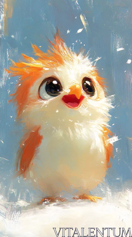 Joyful Feathered Companion AI Image