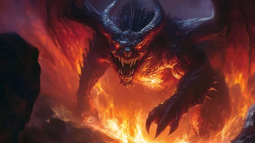 Dragon of the Flames: A Dark Fantasy