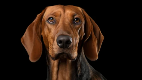 Intense and Emotive Portraiture of Hound Dogs