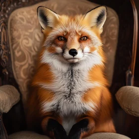 Fox in an Armchair