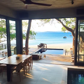 Picturesque Ocean View Home Interior