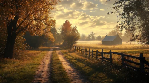 Peaceful Autumn Scenery