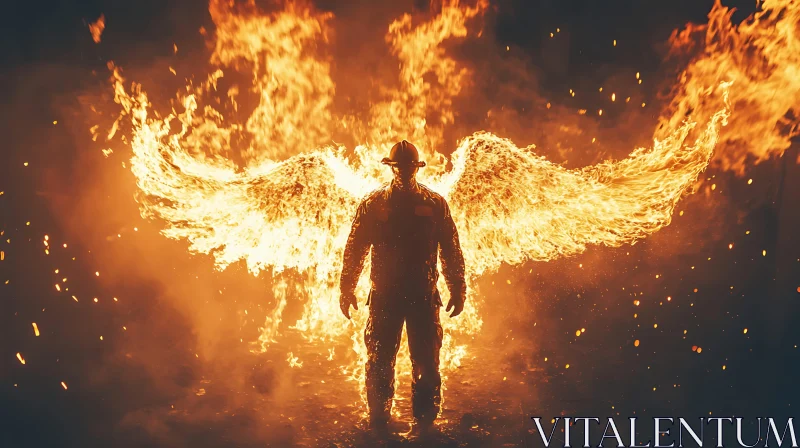 Hero in Flames