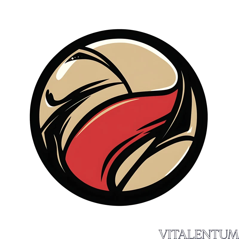 Modern Abstract Shape Composition