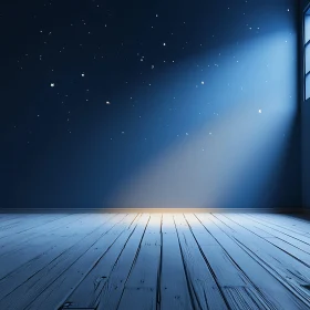 Starry Night Room Scene