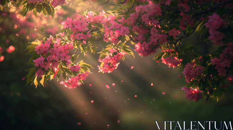 Graceful Cherry Blossoms