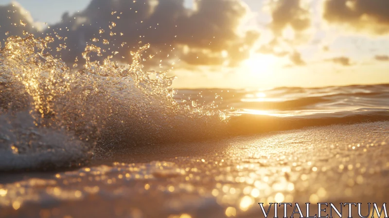 Golden Hour at the Beach