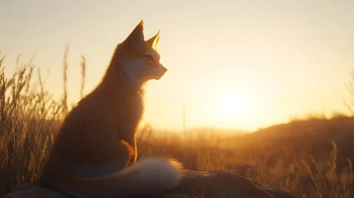 Golden Hour Fox