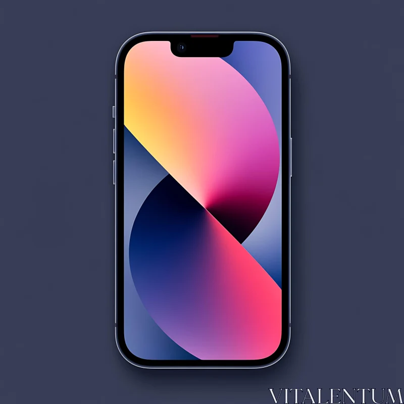 Mobile Phone Colorful Screen