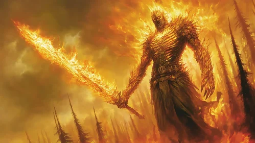 Burning Warrior Inferno