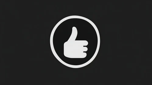 Simple Like Button Graphic Art