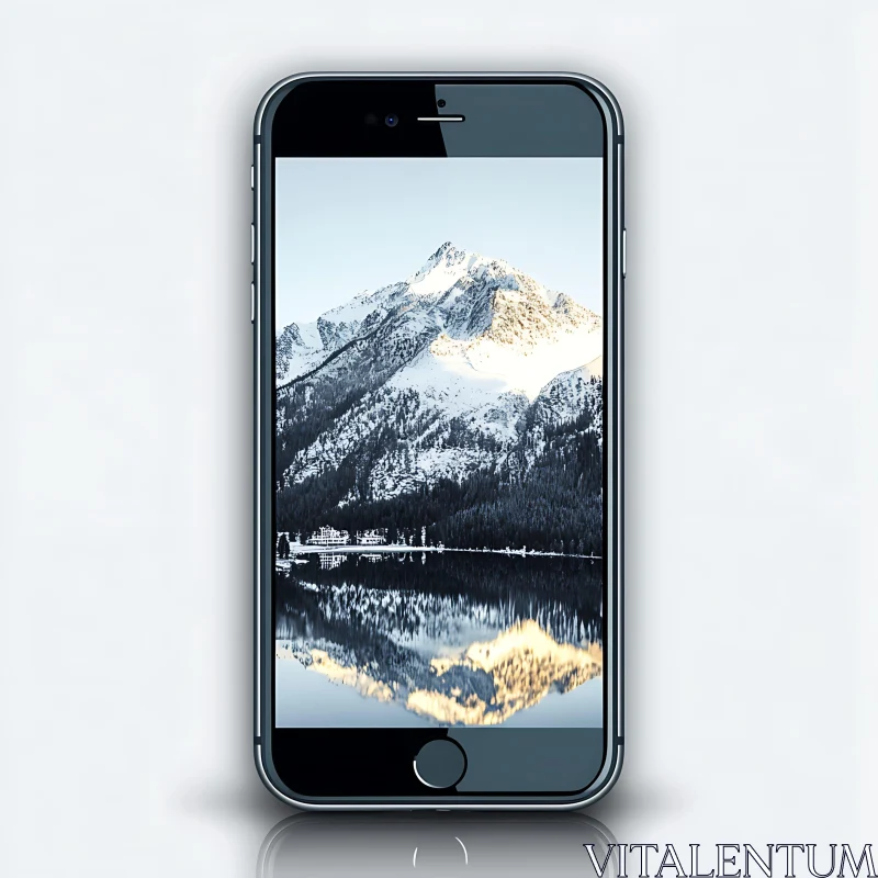 Snowy Mountain Screen