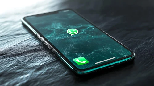 Mobile App Display on Phone Screen