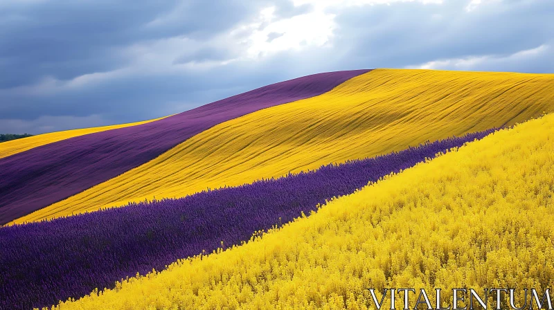 AI ART Floral Field Beauty