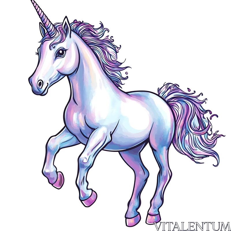 Pastel Unicorn Graphic