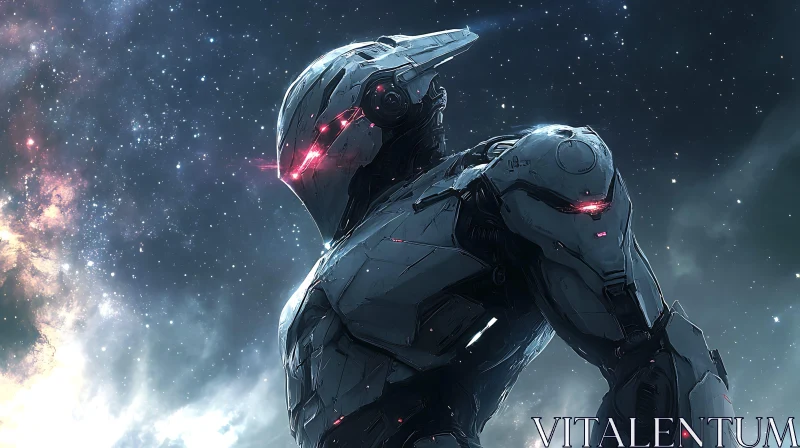 Cybernetic Sentinel in Space